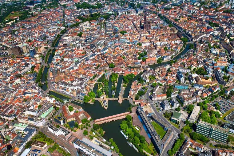 meilleurs quartiers de Strasbourg strasbourg-quartiers-map